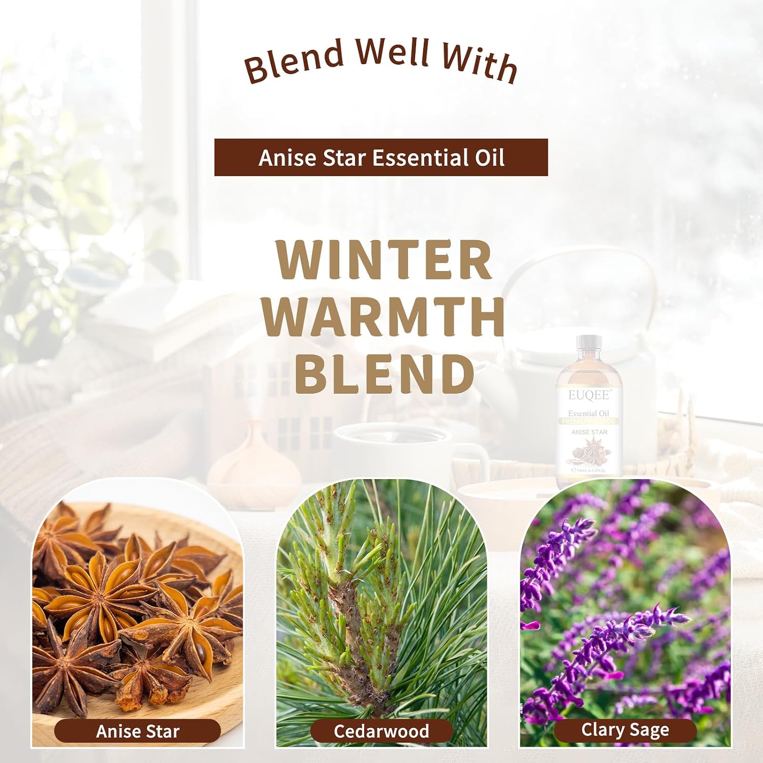 Thumbnail 6 de EUQEE Anise Star Essential Oil 4 oz