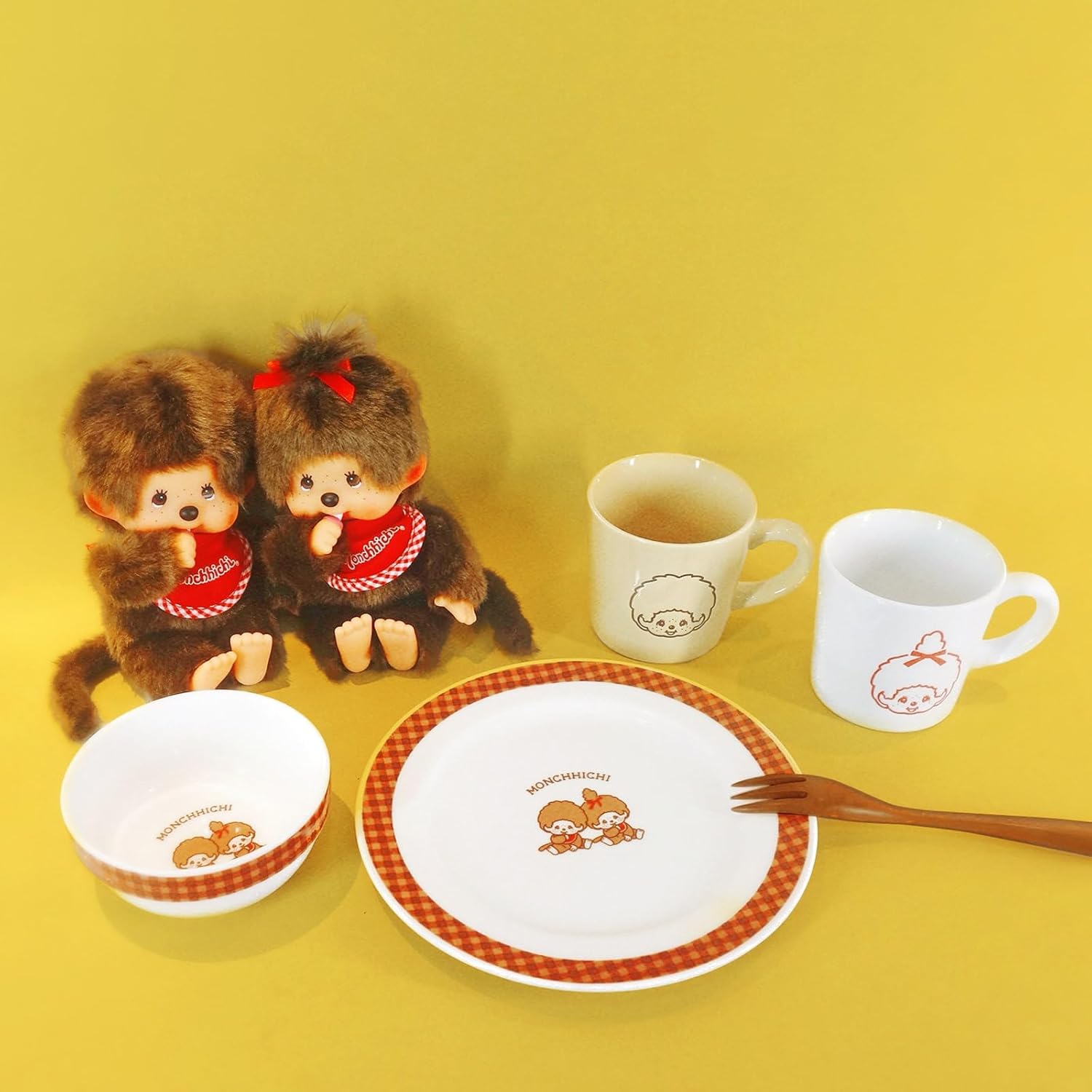 Detalle de 金正陶器 712107 モンチッチくん 撥水マグカップ ベージュ 260ml
