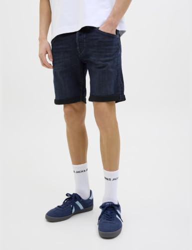 Detalle de JJIRICK JJFOX Am 310 SN: Pantalones cortos denim azul de JACK & JONES (XL, Pack Am 316)