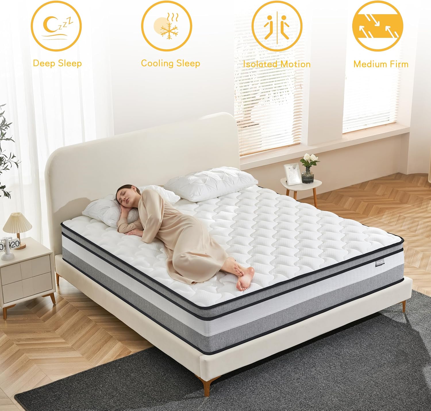 Thumbnail 5 de Giovanly King Size Hybrid Mattress