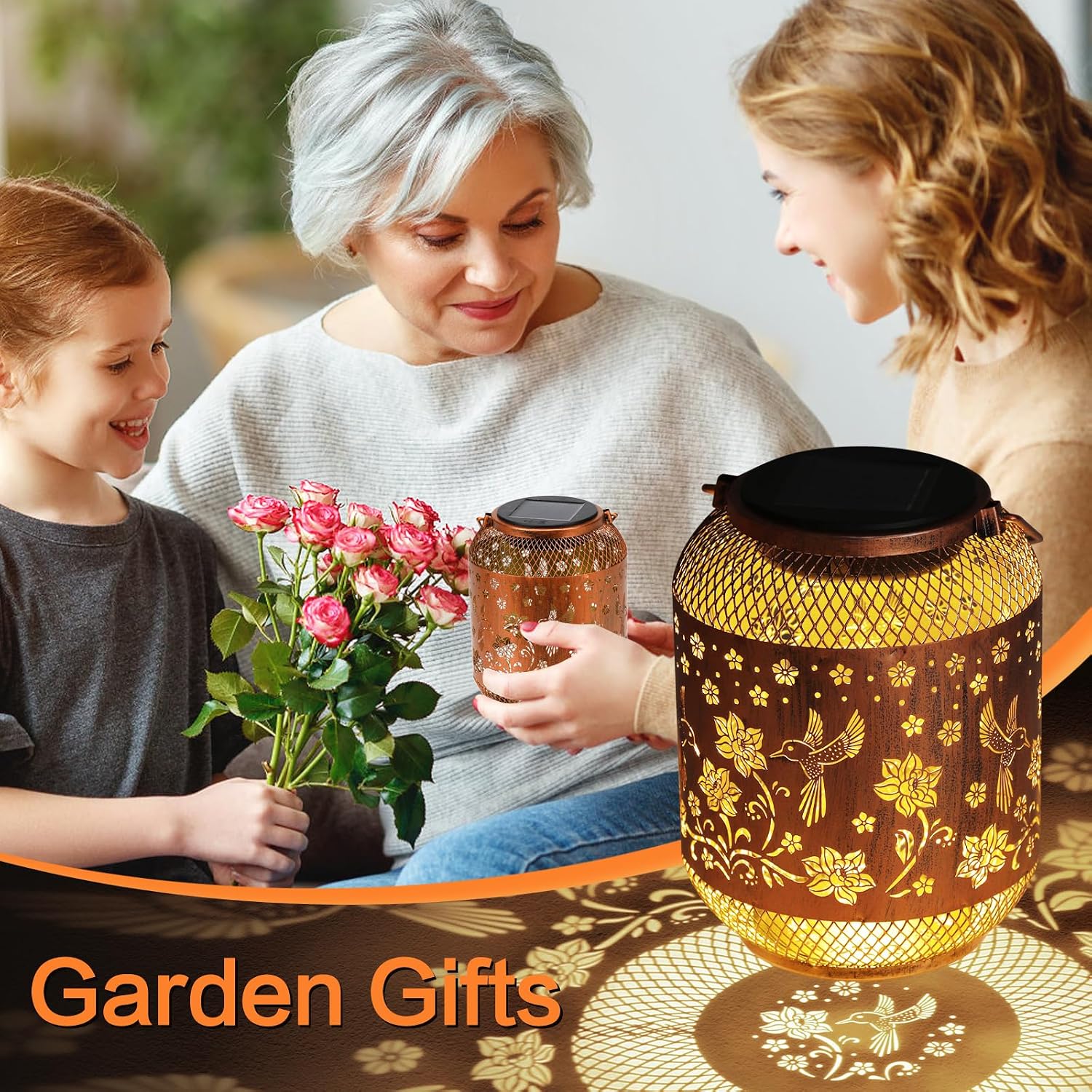 Thumbnail 6 de Hummingbirds Solar Lanterns 2-Pack โ Outdoor Hanging Lights ๐ฎ
