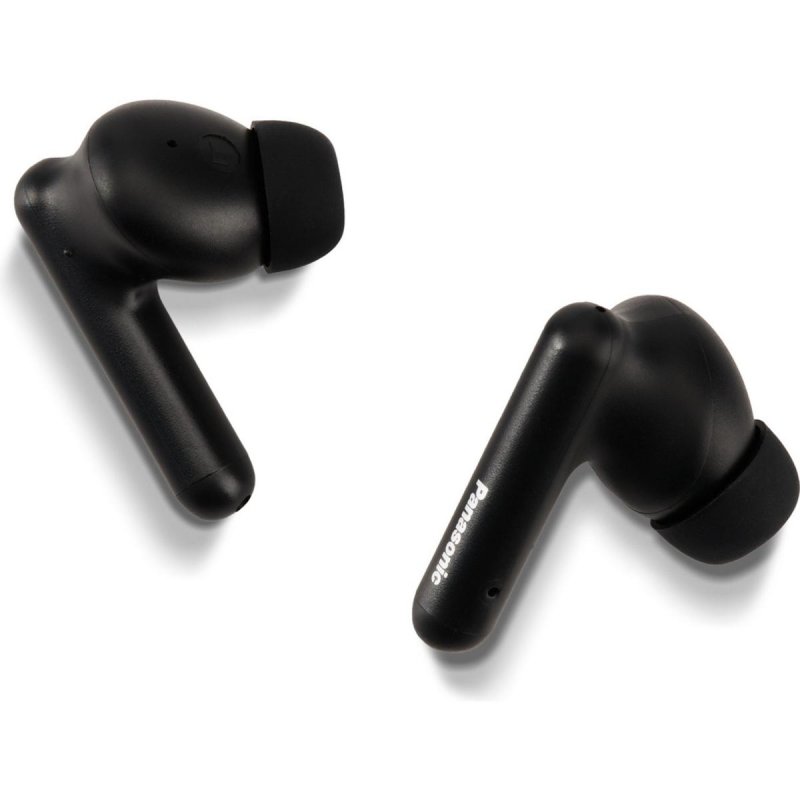 Detalle de Panasonic RZ-B110W: Auriculares inalámbricos Bluetooth para deporte, llamadas y música (IPX4) en negro