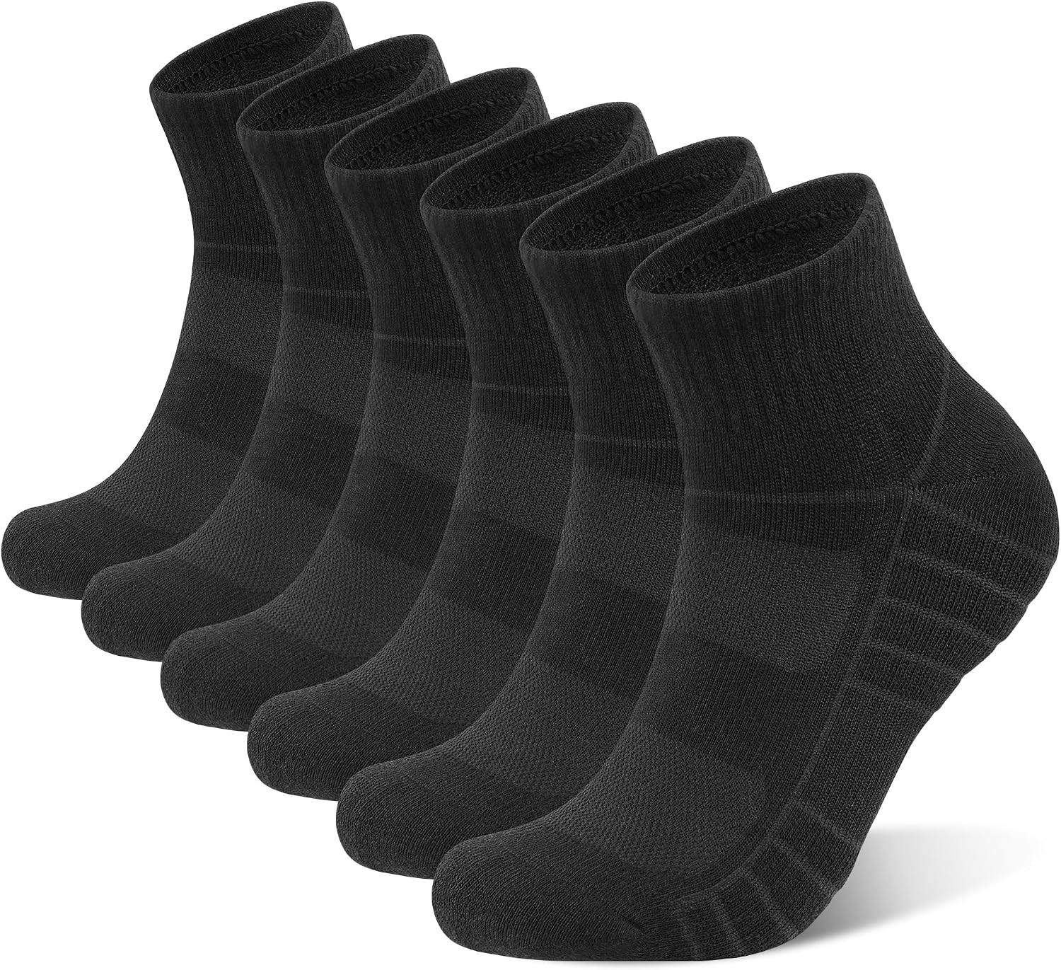 Detalle de coskefy Quarter Sneaker Socken 6 Paar