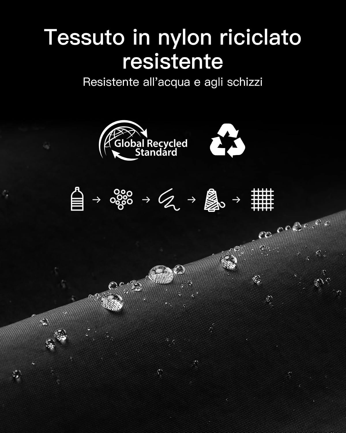 Detalle de Inateck Custodia per laptop 360° con grande capacità — compatibile 13" MacBook Air/Pro e altri 13
