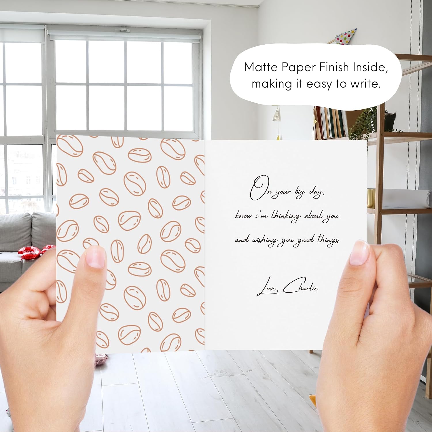 Thumbnail 3 de Aly Lou Thank-You Greeting Card 5.5 x 4.25 Inches