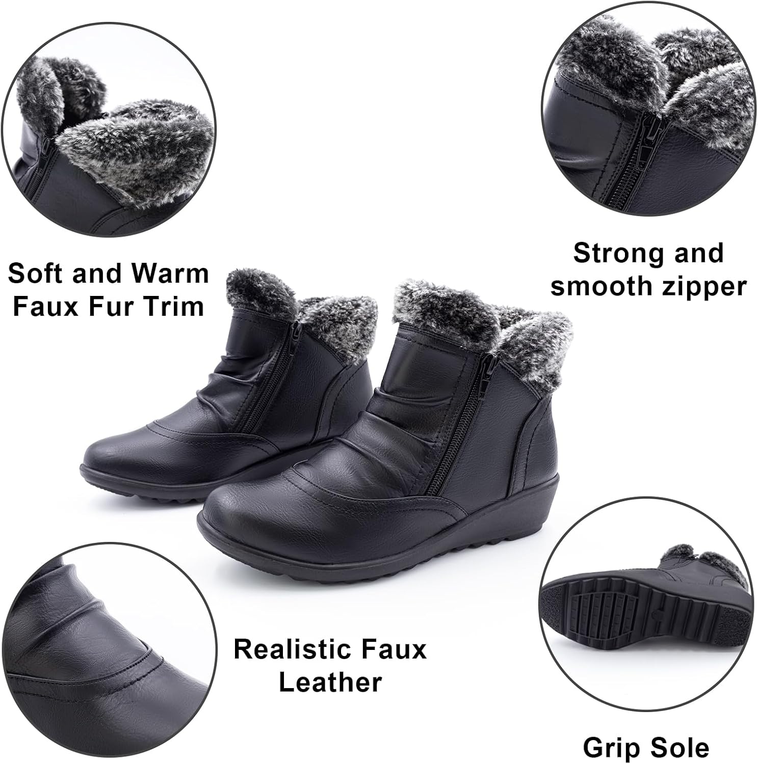 Thumbnail 5 de Cushion Walk EEE Extra-Wide Fit Women's Ankle Boots