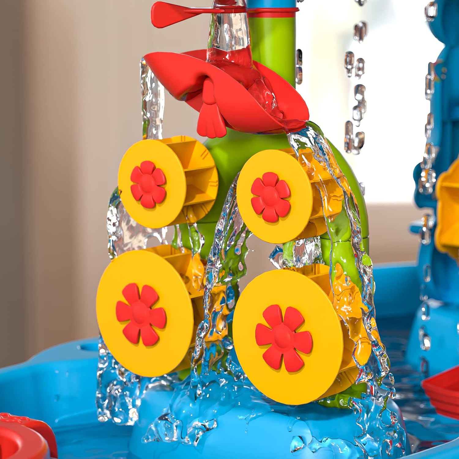Thumbnail 2 de Doloowee Wasserspieltisch mit 12-teiligem Zubehörset – großer Wasser- und Sandspielbereich für Kinder ab 3 Jahren