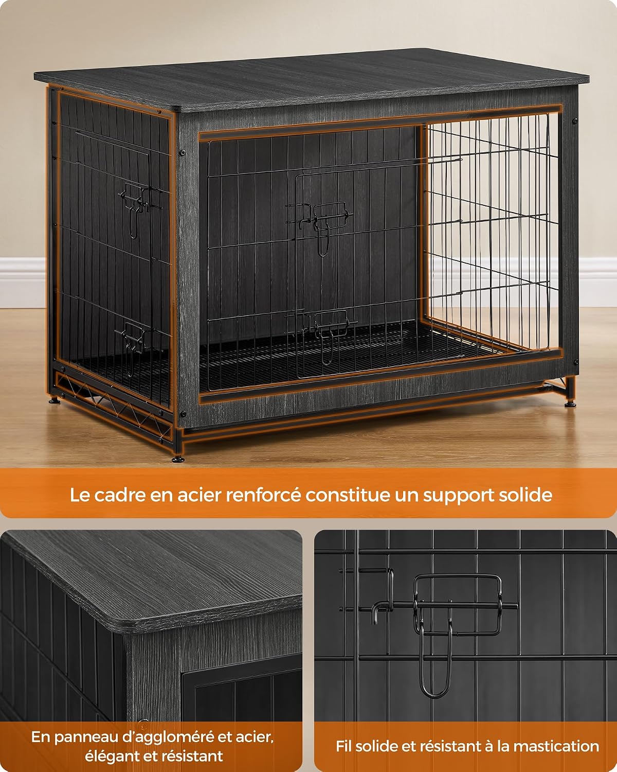 Detalle de Feandrea PFC003X01 cage pour chiens 32 kg