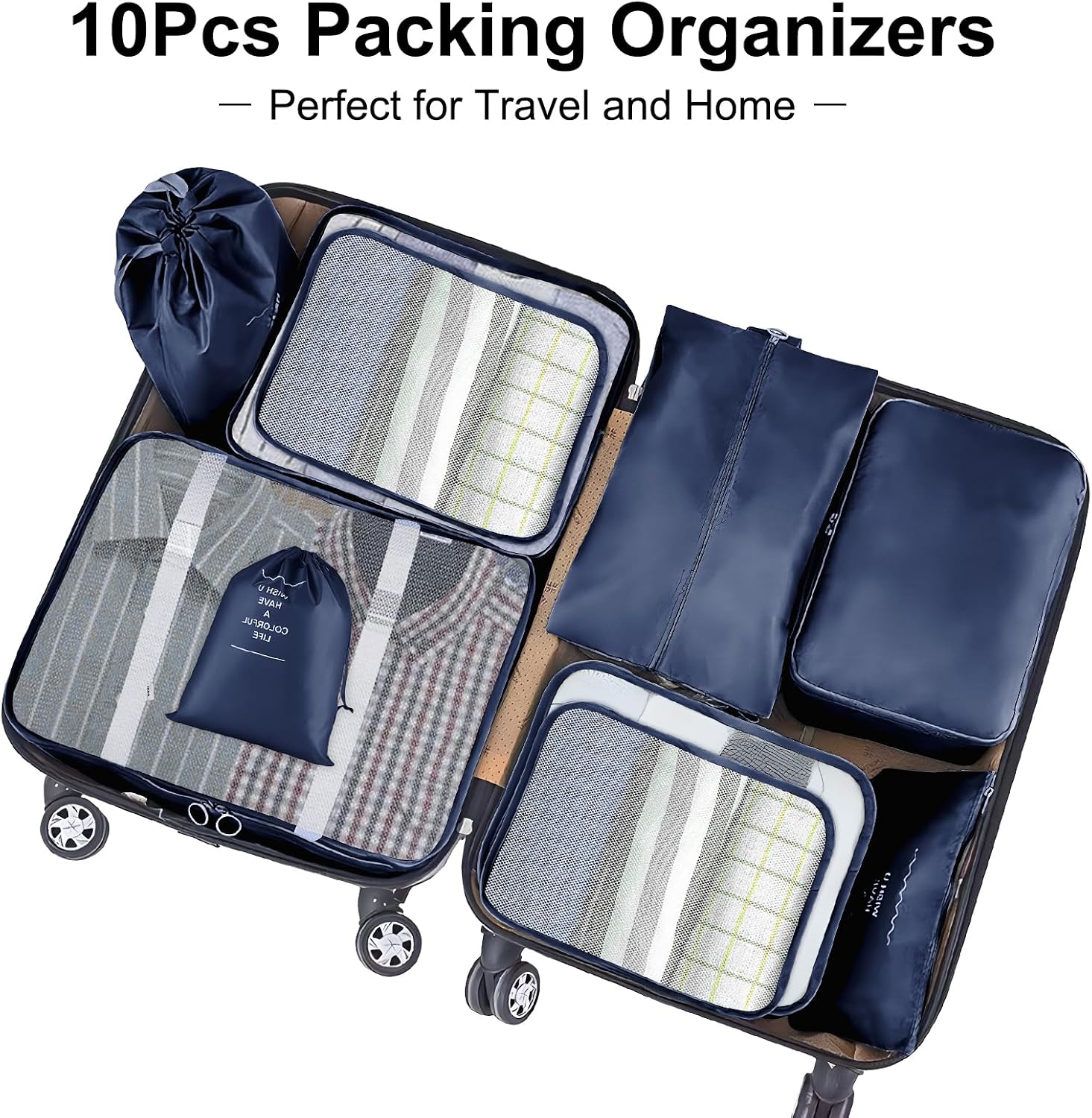 Thumbnail 1 de Koffer Organizer Set 10-teilig für Reisen