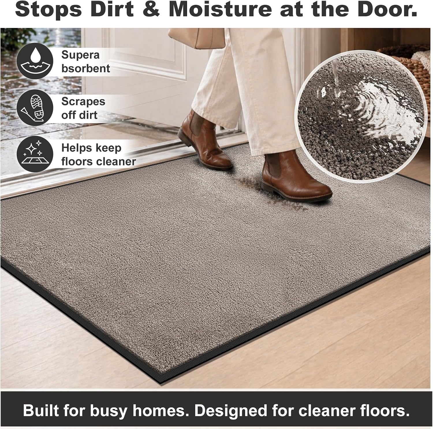 Detalle 2 de Mibao Door Mat 60" x 36