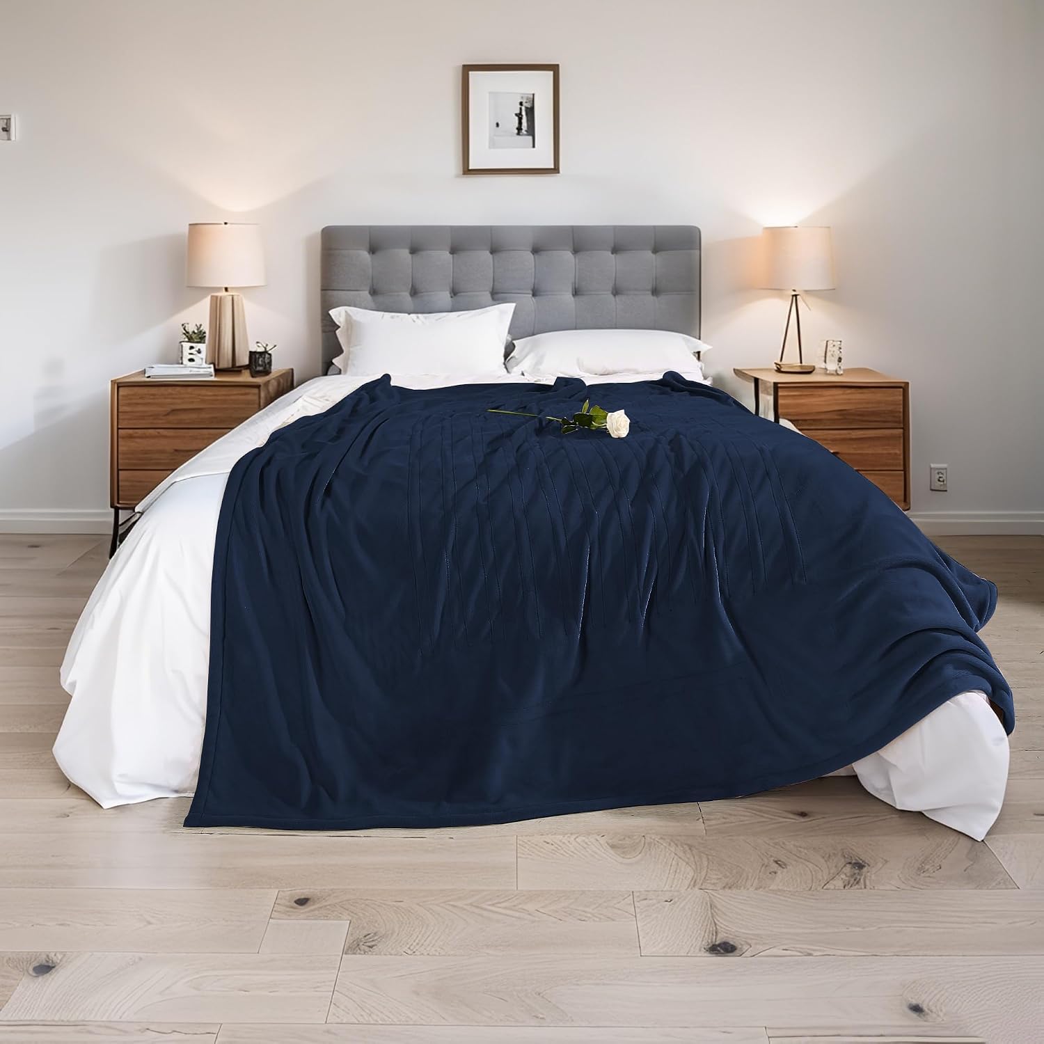 Thumbnail 6 de Ladung WDJ-EBA-BL-QS Electric Heated Blanket, Queen 84 × 90 in, Dark Blue