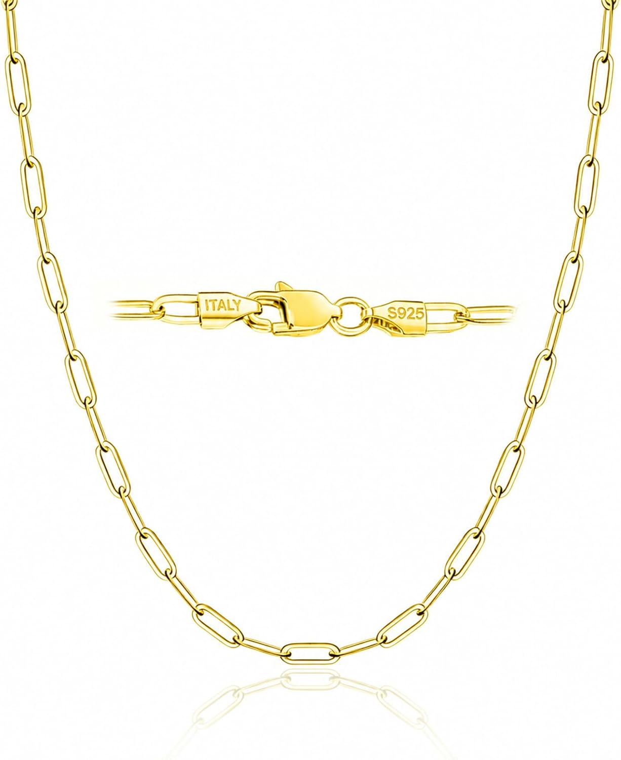 Detalle de Pekttal Chain Necklace, 925 Sterling Silver