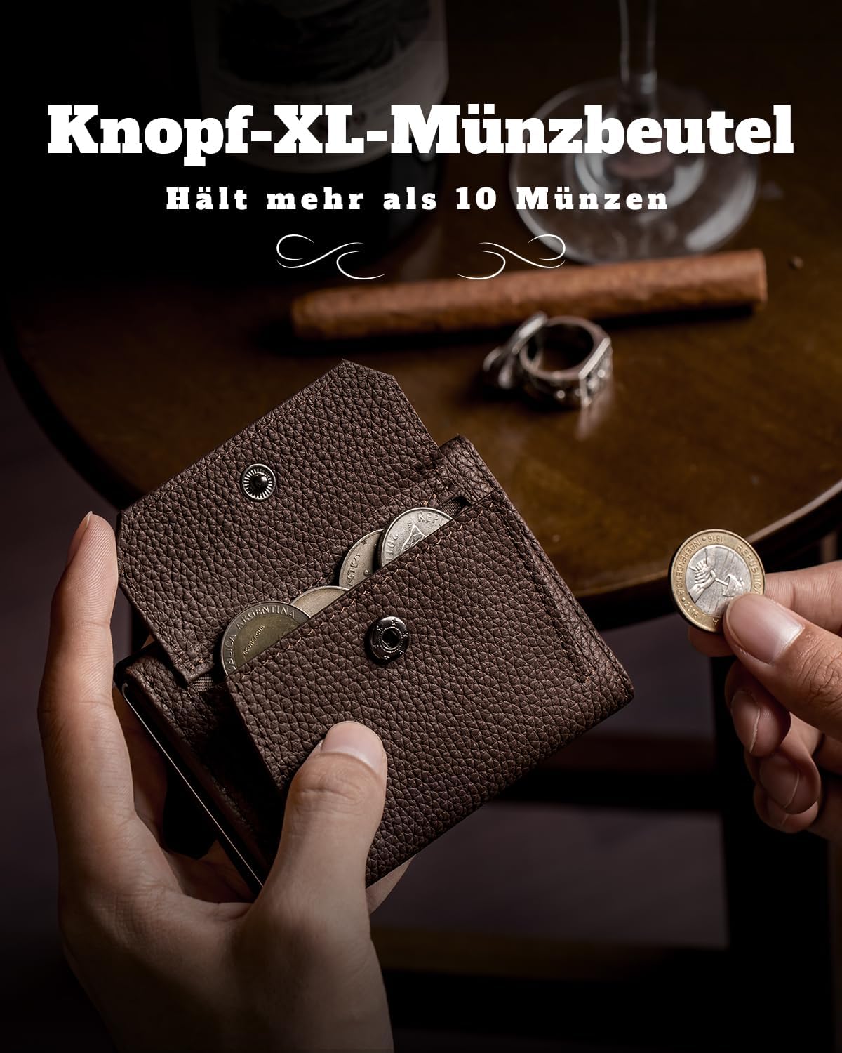 Thumbnail 4 de DODENSHA MagSnap Pebble Slim Geldbörse