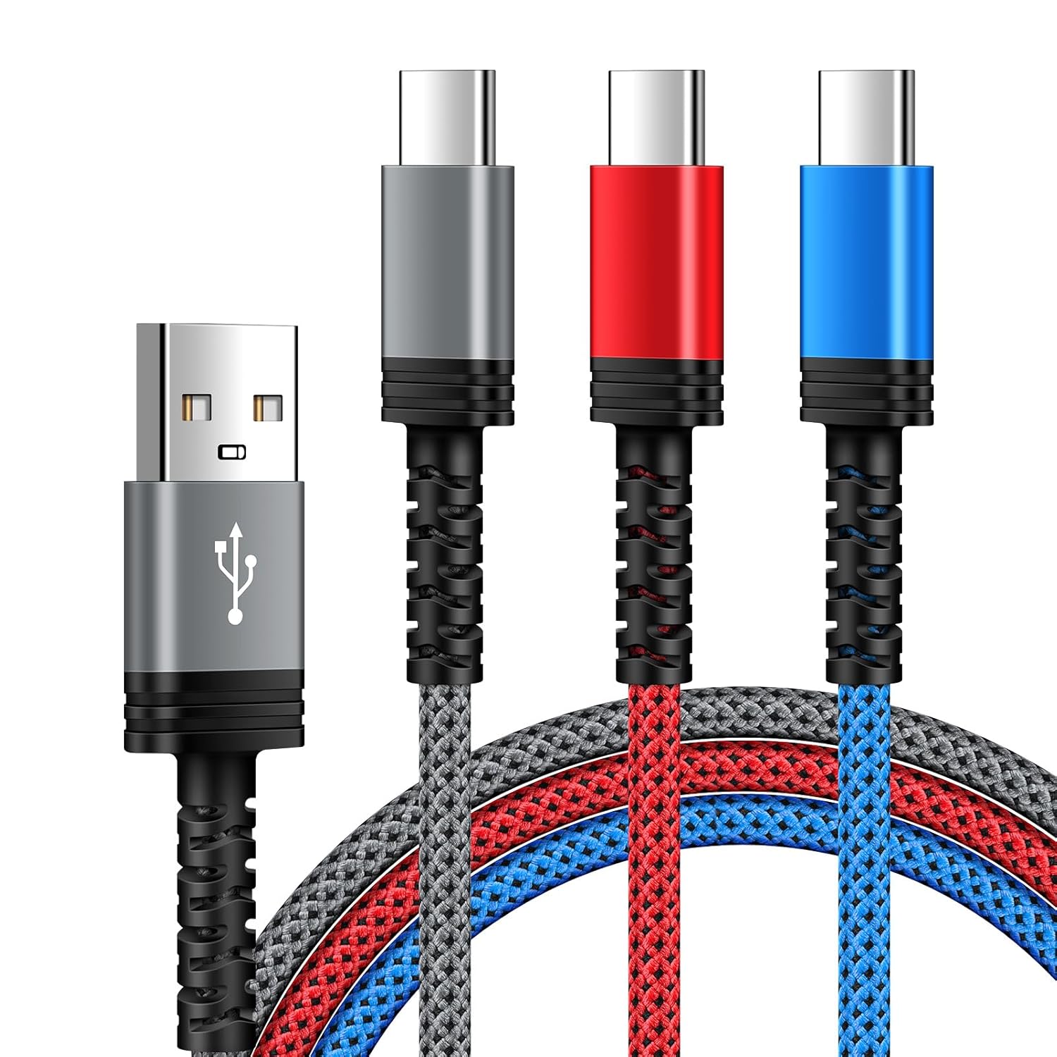 Imagen de USB C Cable 3ft 3Pack Fast Charging en OfertitasTOP