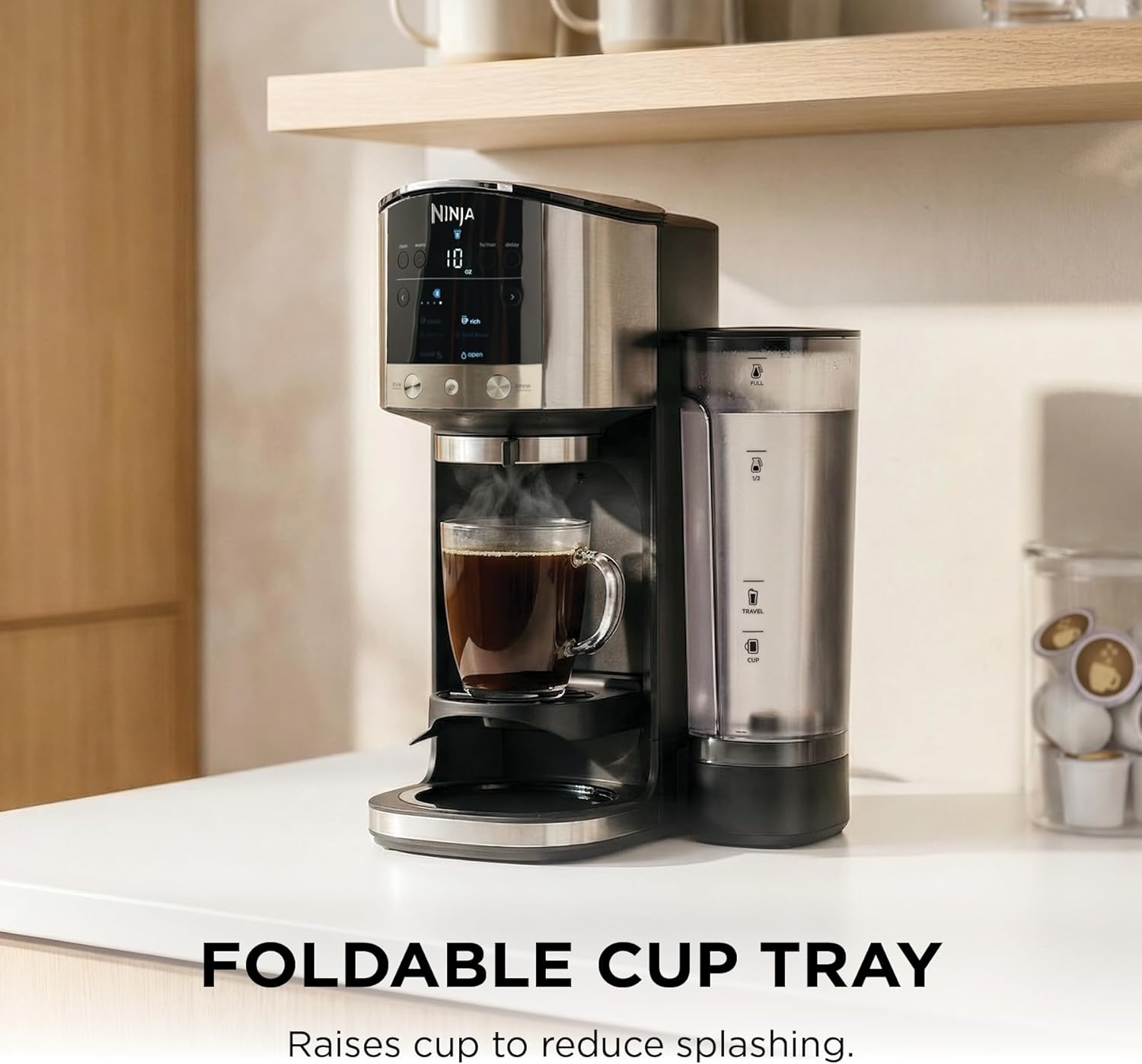 Thumbnail 6 de Ninja DualBrew Coffee Maker GP161: Grounds or Pods, Classic, Rich, Over Ice, & Cold Brew