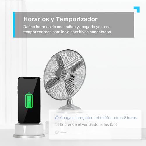 Detalle 2 de Tapo P110: Mini Enchufe Inteligente Wi‑Fi con Monitoreo de Energía