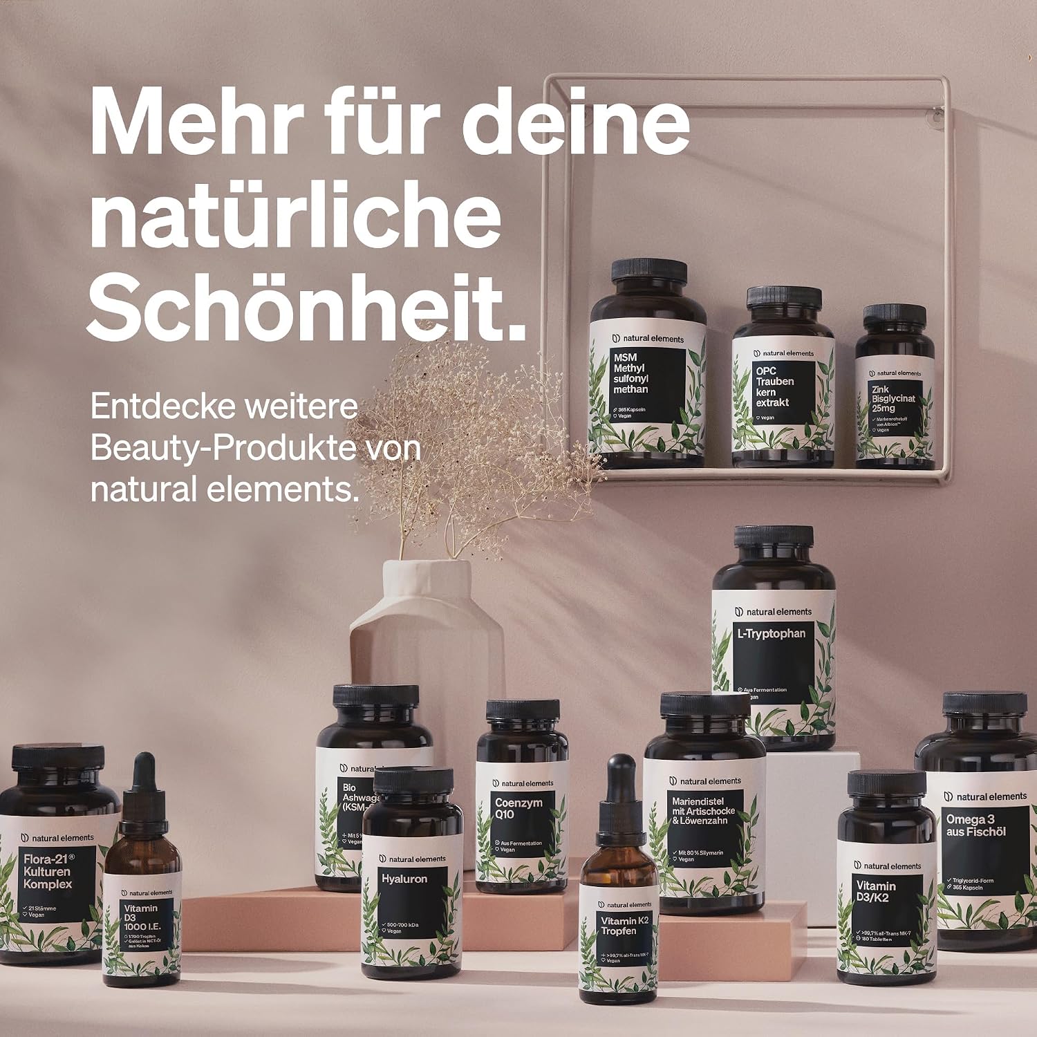 Thumbnail 6 de natural elements Biotin + Selen + Zink 365 Tabletten đ