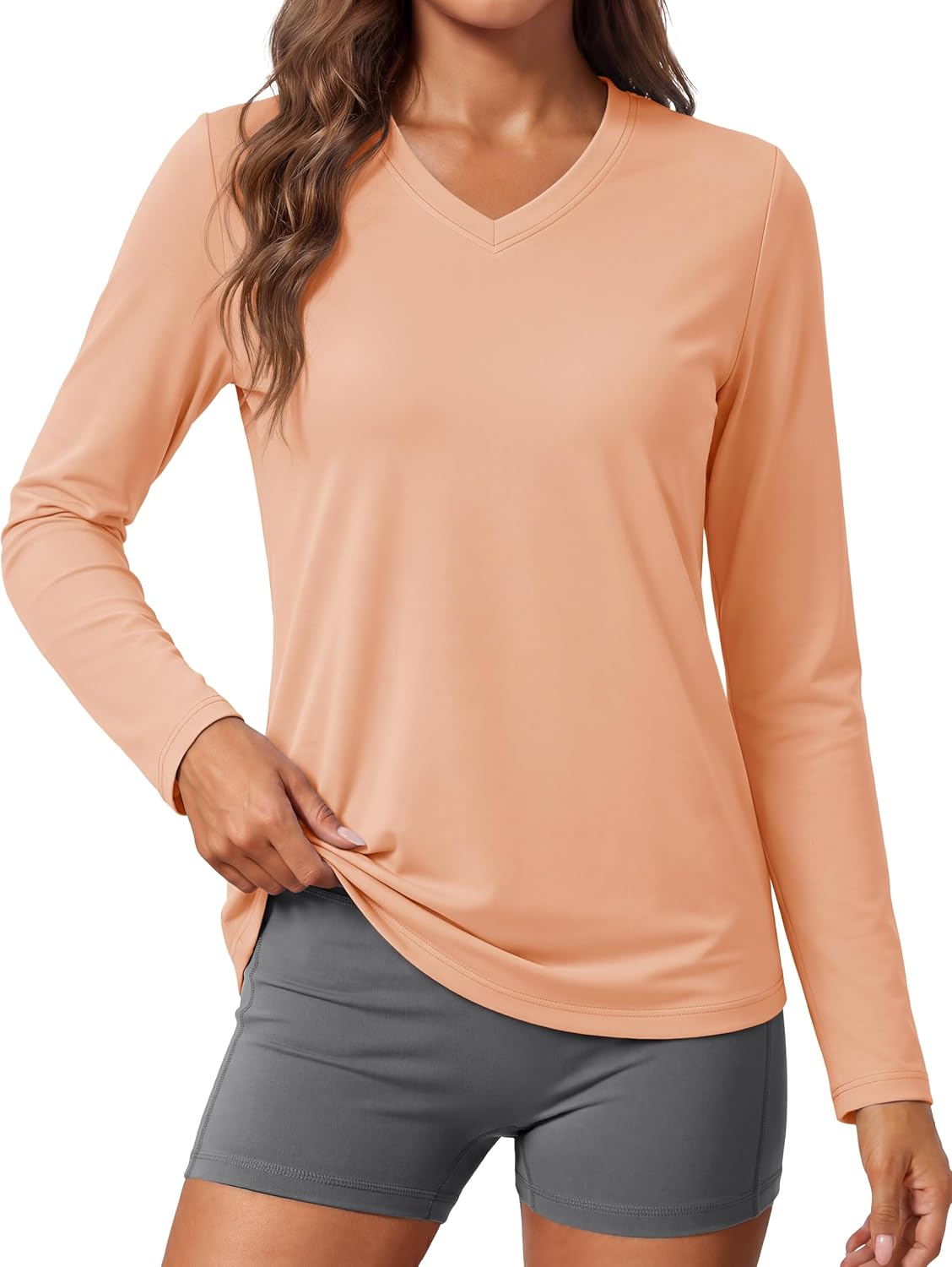 Detalle de MAGCOMSEN Women's Sun Shirt Polyester Blend