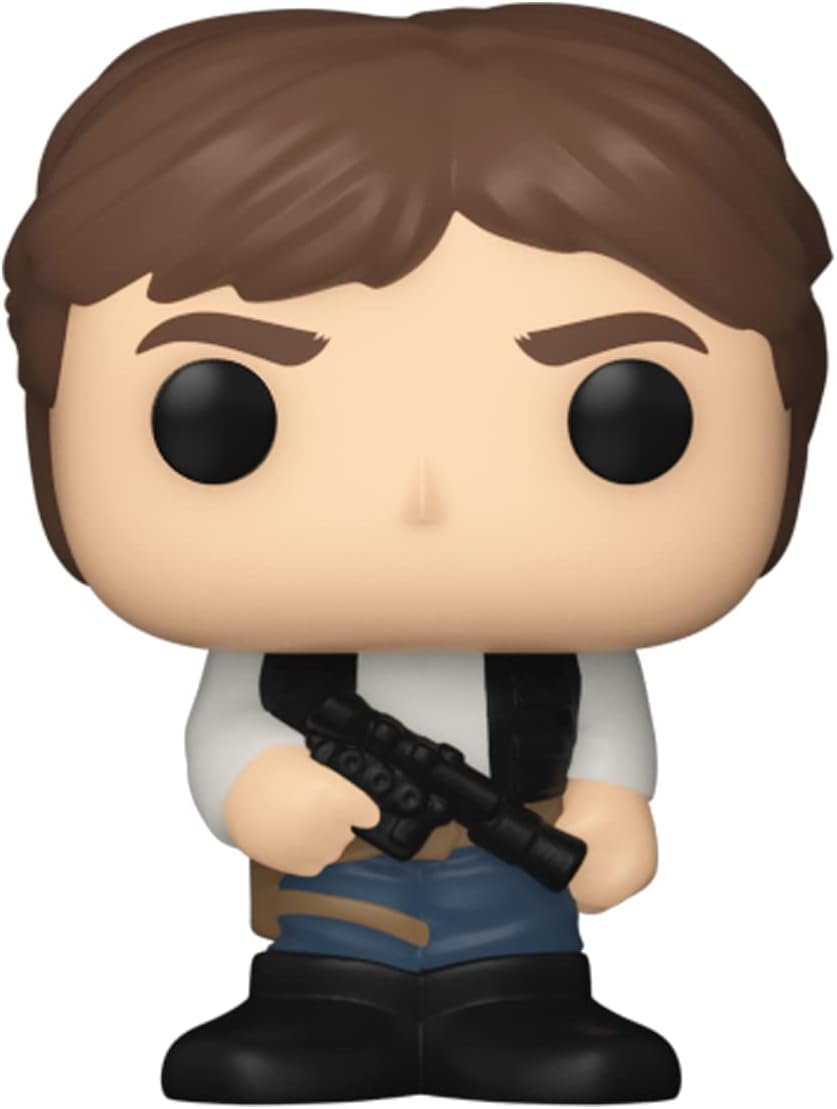 Thumbnail 2 de Funko Bitty POP! Star Wars Set: Han Solo, Chewbacca, Greedo & Mystery Mini (0.9 inch) with Stackable Display Shelf