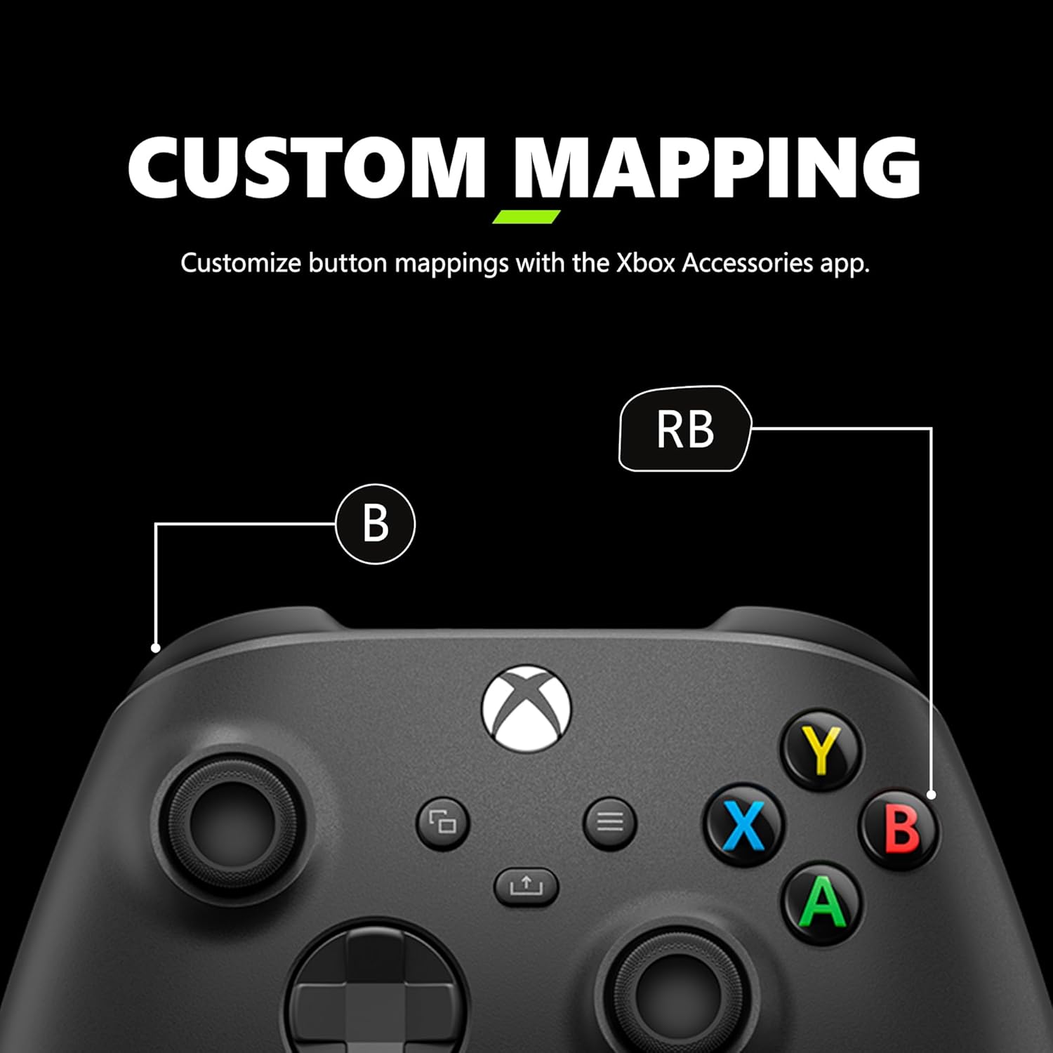 Thumbnail 4 de Xbox Wireless Controller 2025 Carbon Black