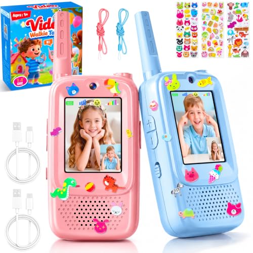 Detalle de Joynite Walkie Talkie Bambini Ricaricabili: videochiamate in movimento per i più piccoli