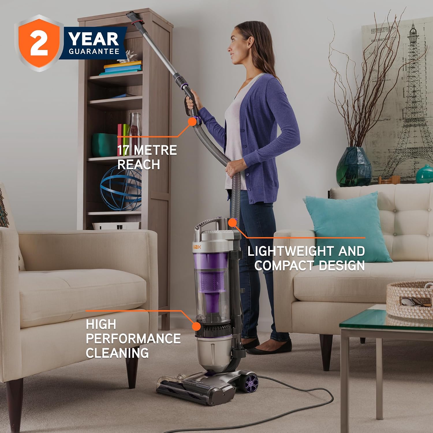 Detalle 2 de Vax Air Stretch Pet Max 820W vacuum