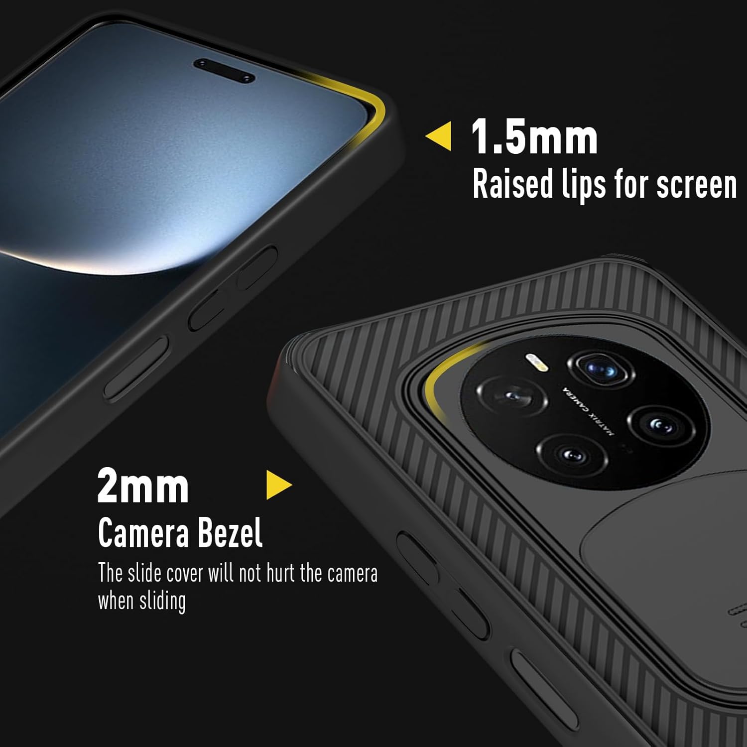 Thumbnail 4 de XTCASE Coque pour Honor Magic 7 Pro — Étui ultra mince avec protection caméra et cache-objectifs