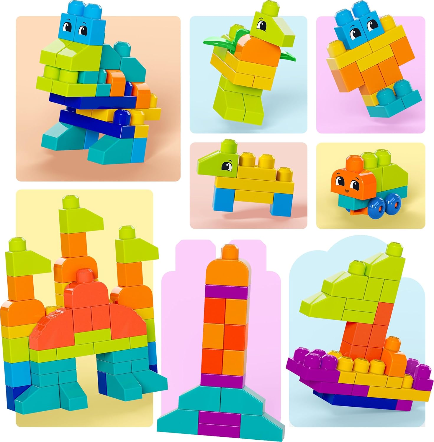 Detalle de Mega Bloks Sacca Eco Grande 150 pezzi