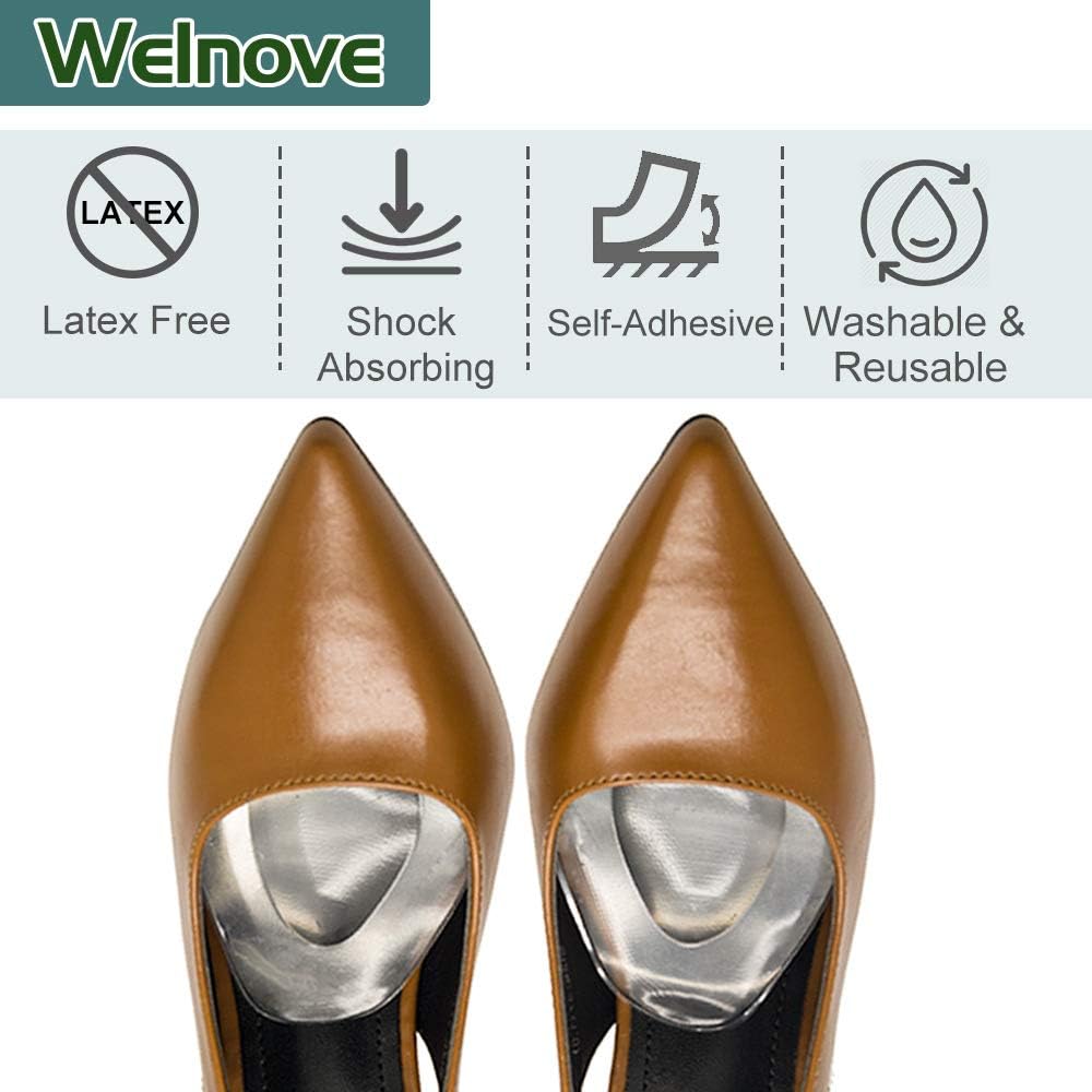 Thumbnail 3 de Welnove Metatarsal Pads 10Pcs Forefoot Cushions
