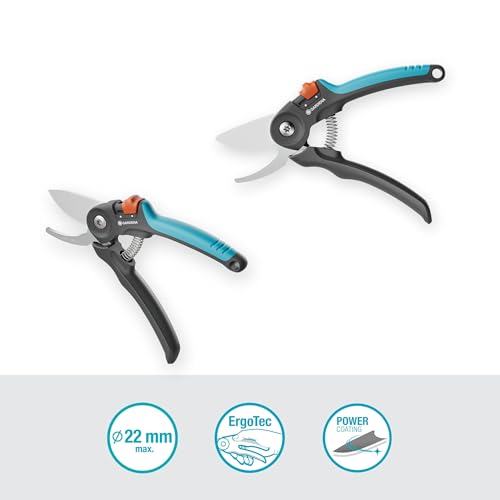 Thumbnail 6 de Gardena PremiumCut Gartenschere, Bypass-Schnitt – Frisches Holz bis 22 mm, ergonomische Griffe, PowerCoating-Klingen