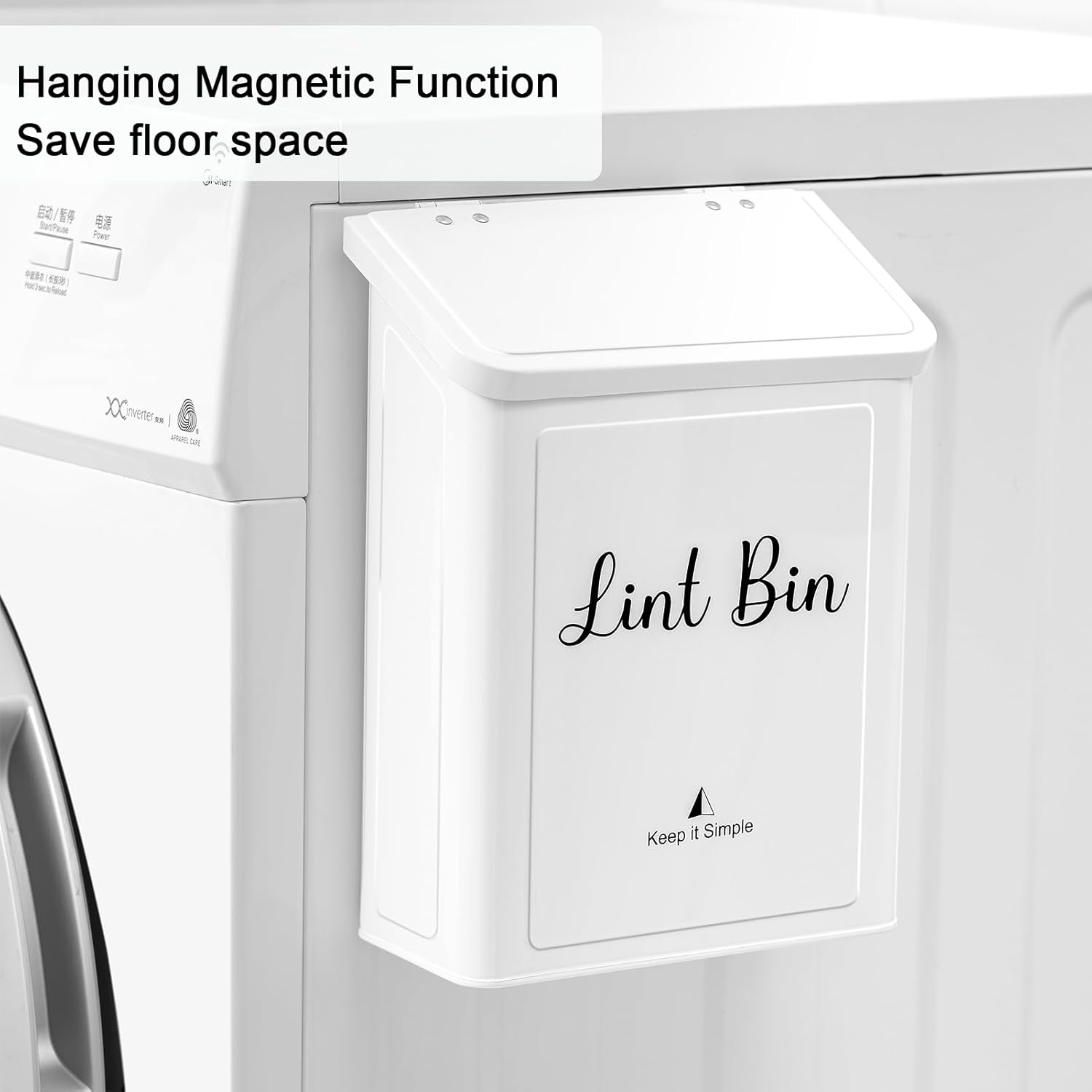 Thumbnail 2 de SUBEKYU Magnetic Lint Bin for Laundry Room