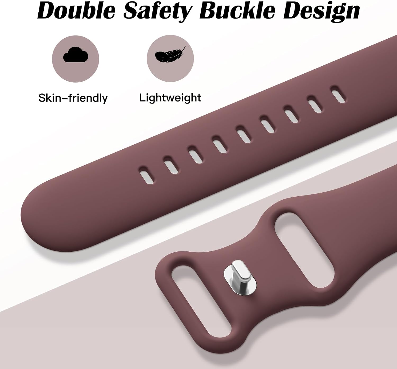 Detalle de Yoohoo Silicone strap 5 pack for Apple Watch