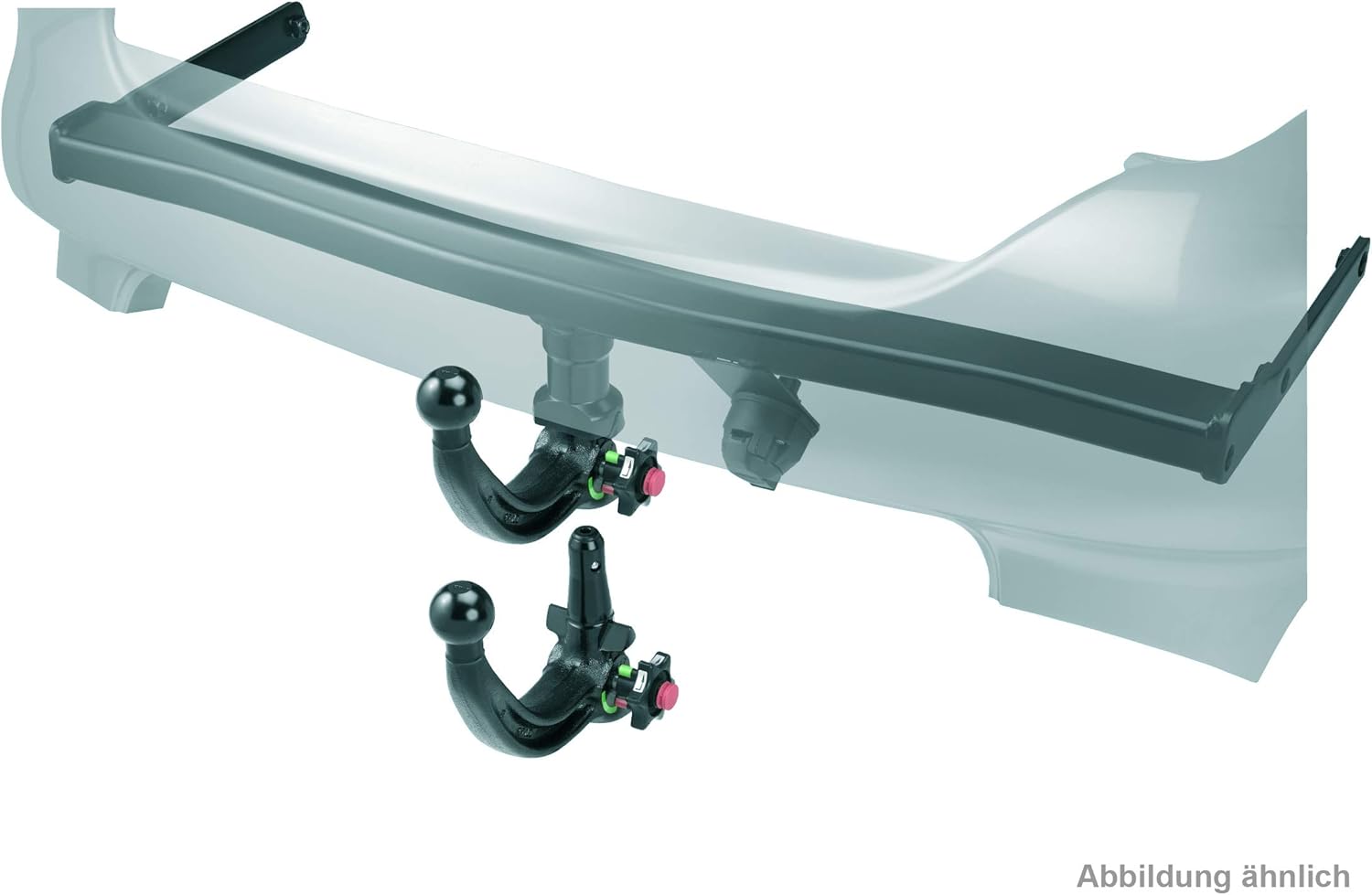 Detalle de Westfalia Abnehmbare Anhängerkupplung für VW Golf 7/8 Limousine, T-Roc, A3, Q2, Skoda Octavia, Seat Leon