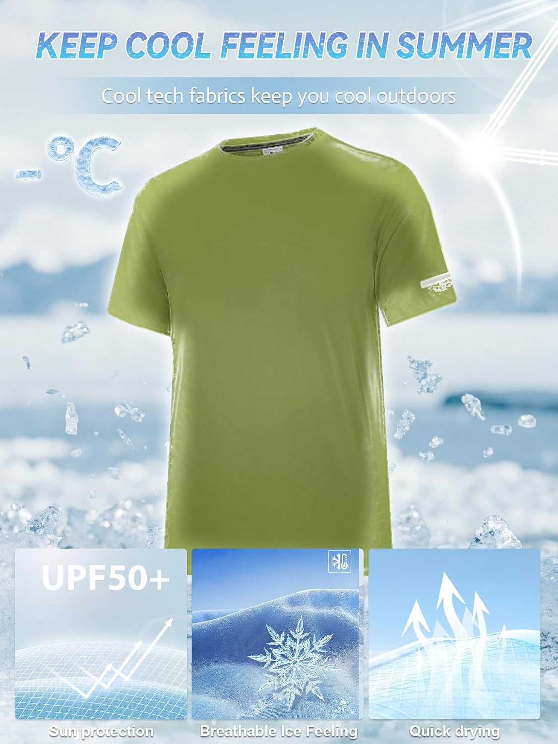 Detalle 2 de Men’s rash guard UPF 50+ swim top