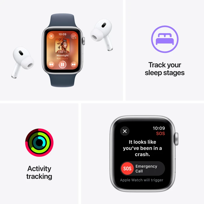 Detalle 2 de Apple Watch SE (2022) 4G 44 mm