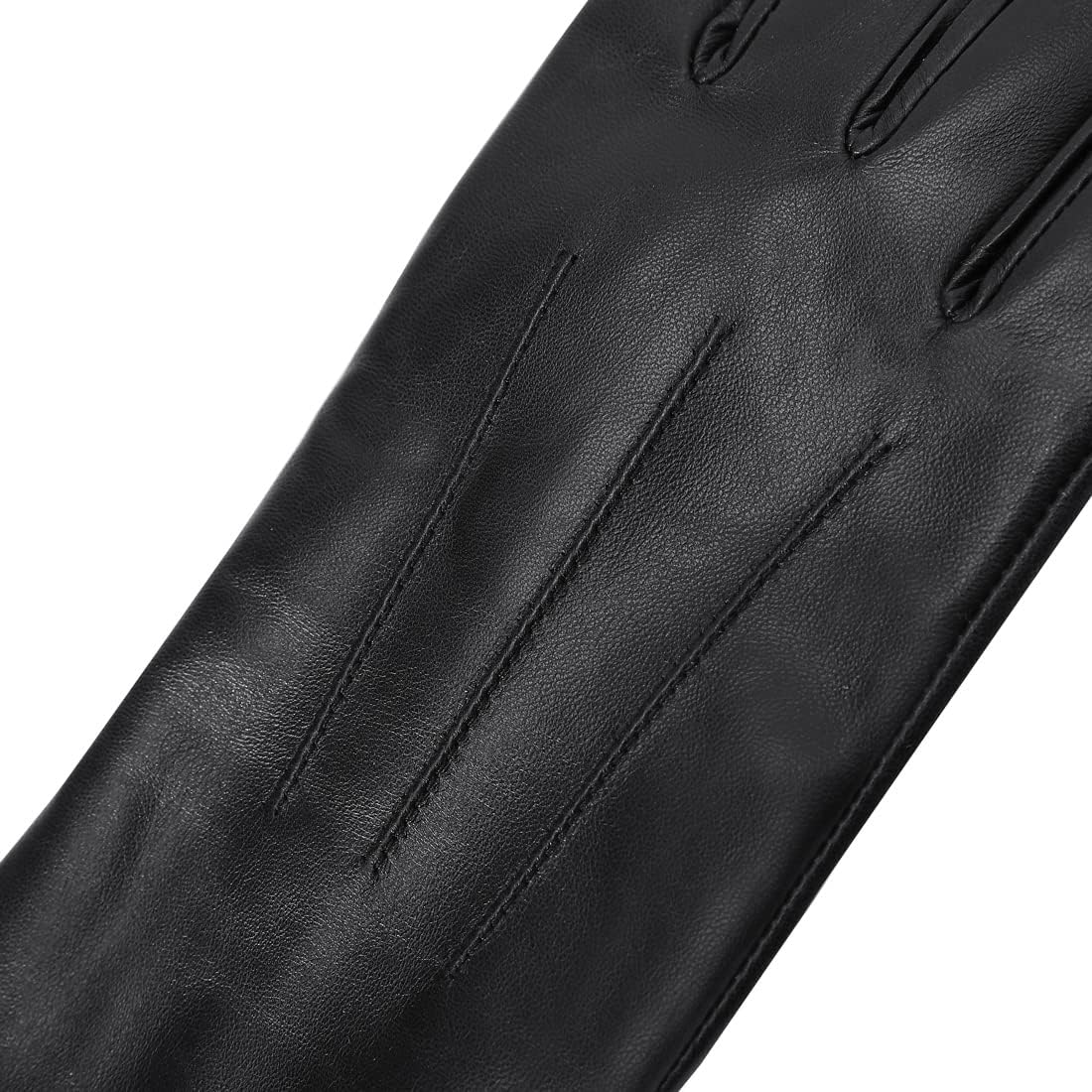 Detalle 2 de Harssidanzar GL017UK leather touchscreen gloves 1 pair
