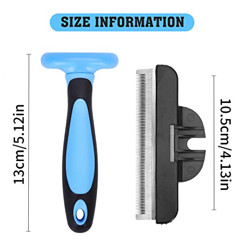 Detalle 2 de Nobleza Strumento Premium per Il deShedding del Sottopelo con Denti Flessibili in Acciaio Inossidabile