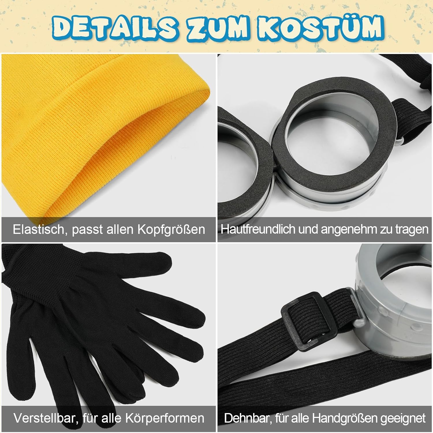 Thumbnail 3 de WEARXI Karneval Kostüm Damen 3/4/6‑Teiliges Set 🎭