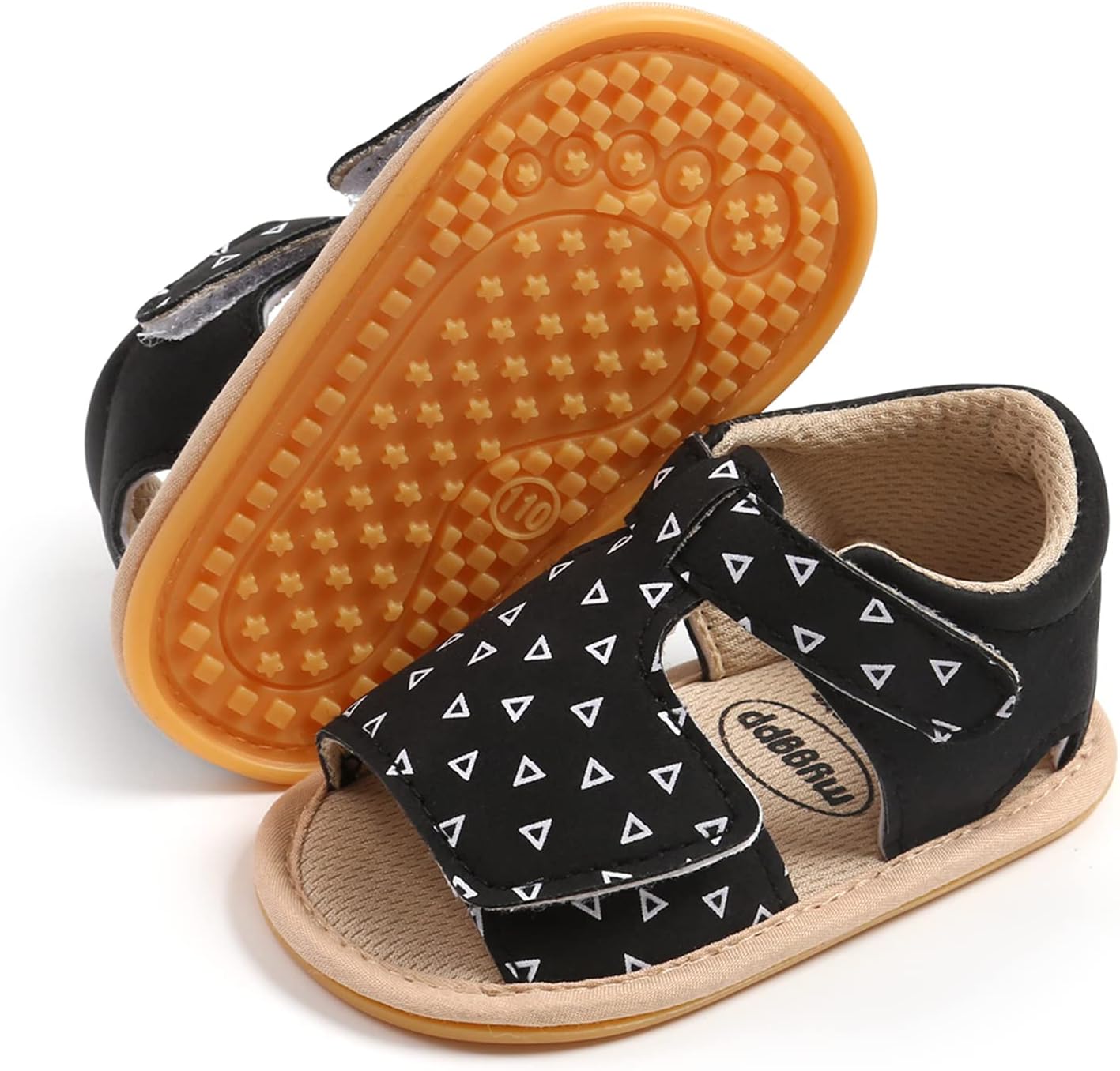 Detalle de RVROVIC Baby Sandals: Soft Sole Prewalker for Tiny Feet