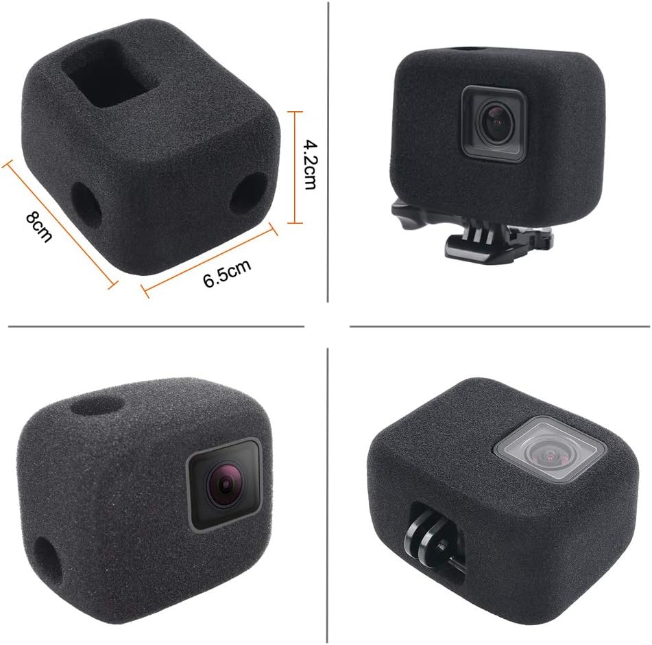 Thumbnail 1 de HLEESH Foam Windshield Housing Windslayer for GoPro Hero 7/6/5 Black