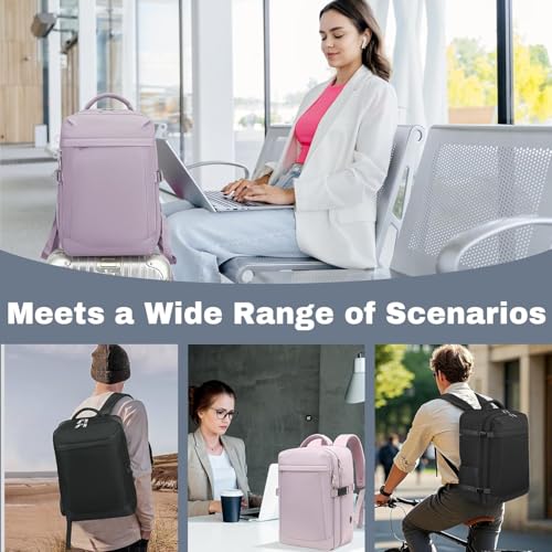 Thumbnail 6 de Xkdoai 30L Cabin Bag for EasyJet: Compact 45x36x20cm Underseat Backpack