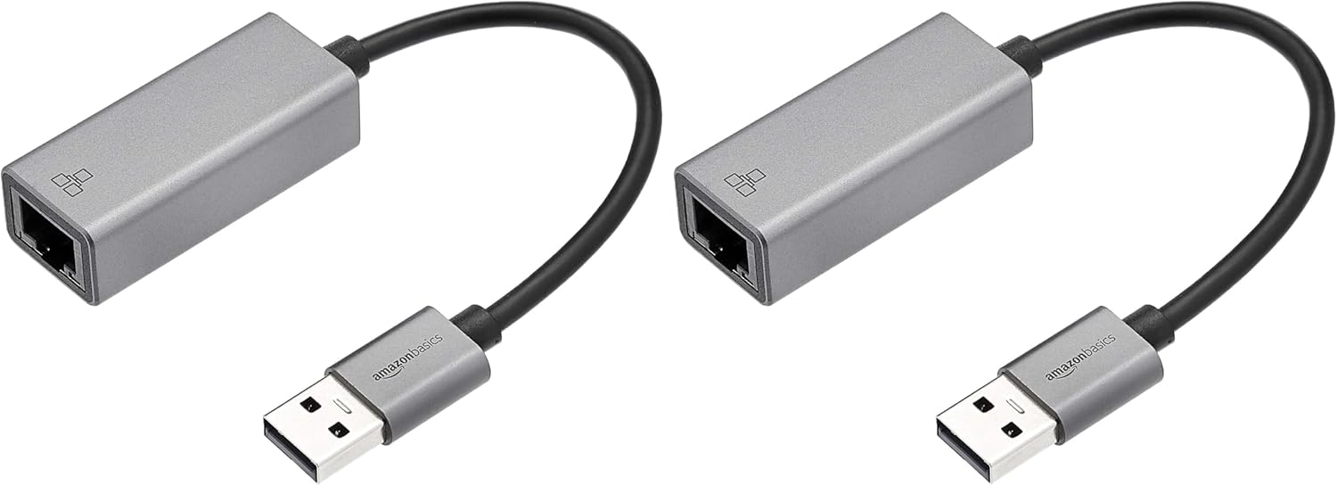Thumbnail 6 de Amazon Basics USB 3.0 auf Gigabit-Ethernet Adapter mit Aluminiumgehäuse