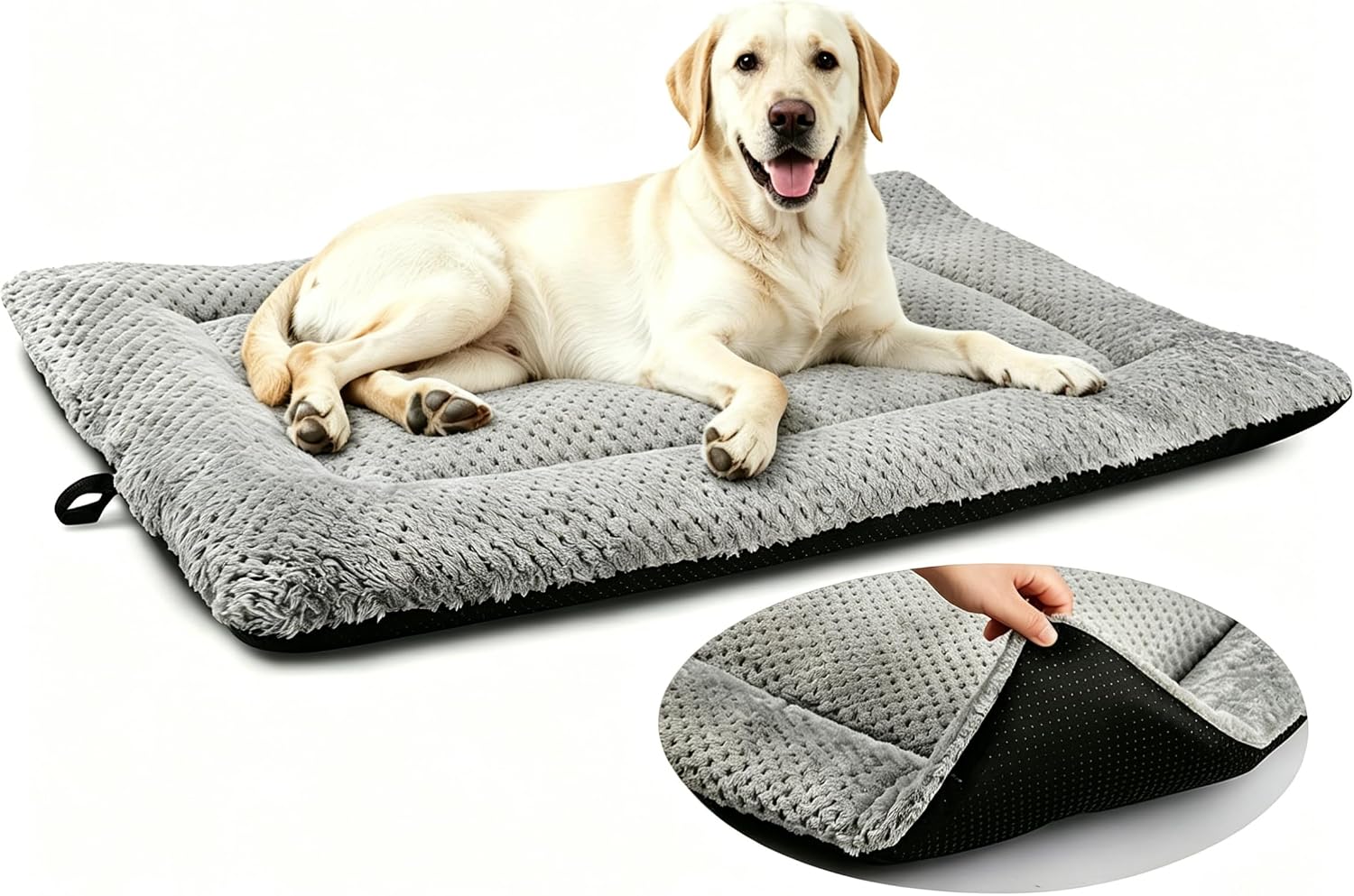 Detalle de ASIJIA Dog Bed Mat 90 x 58 cm – washable pet bed