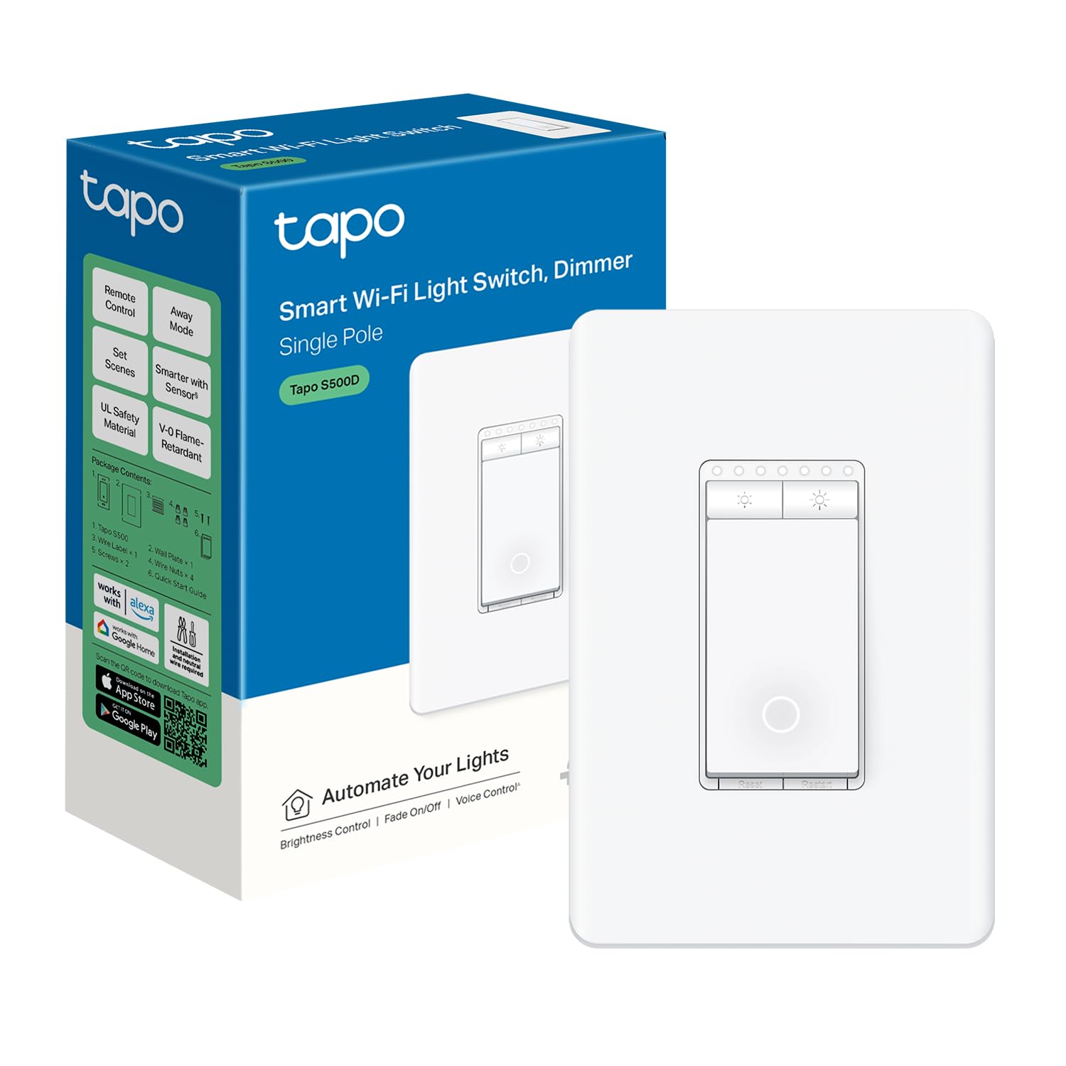 Detalle de TP-Link Tapo S500D Smart Dimmer Switch 2.4GHz