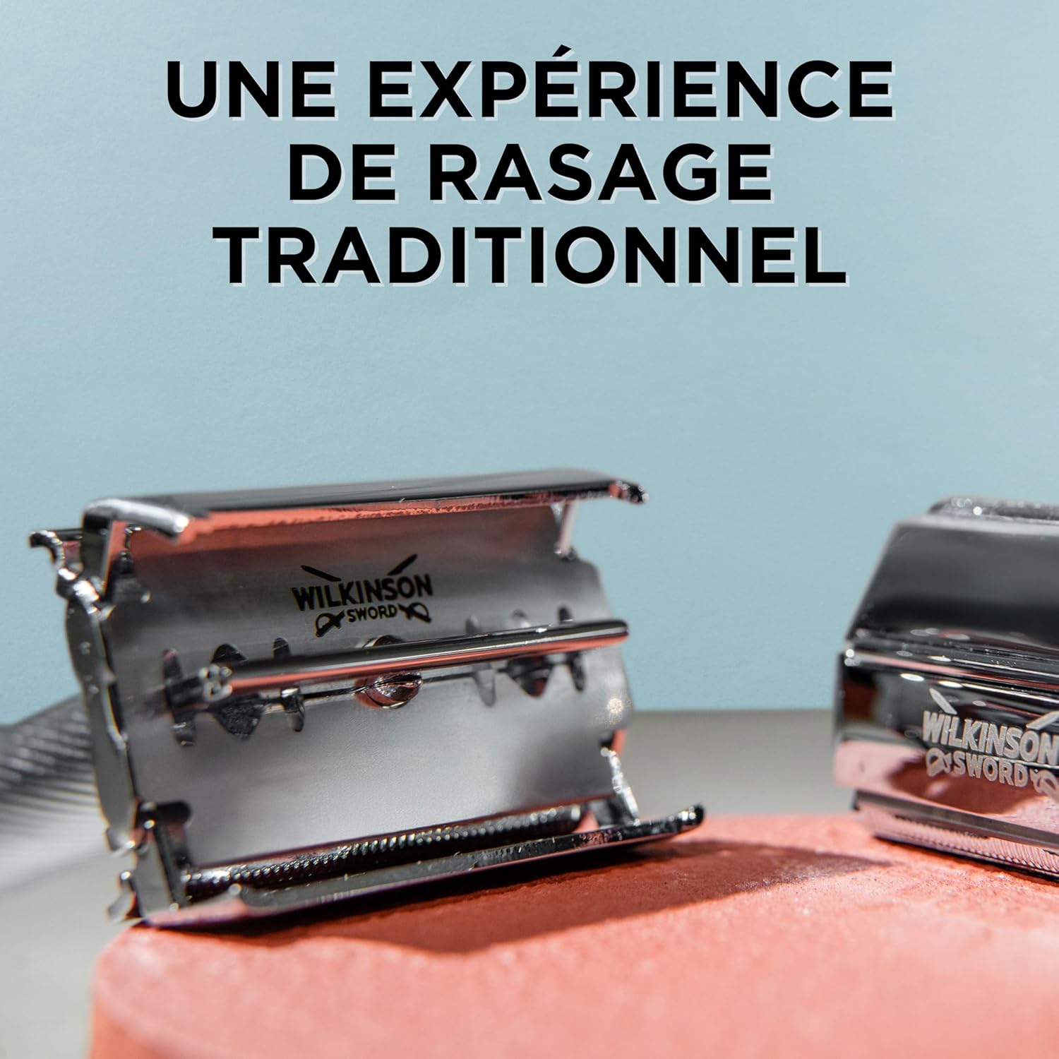 Thumbnail 2 de Wilkinson Sword The Edger Barber's Style rasoir de sûreté +5 lames🪒