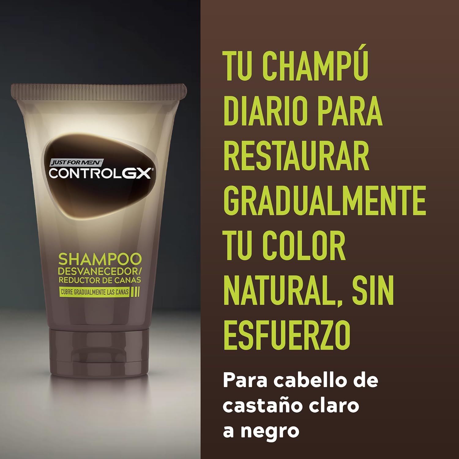 Thumbnail 5 de Just for men Control GX 118ml champú reductor de canas