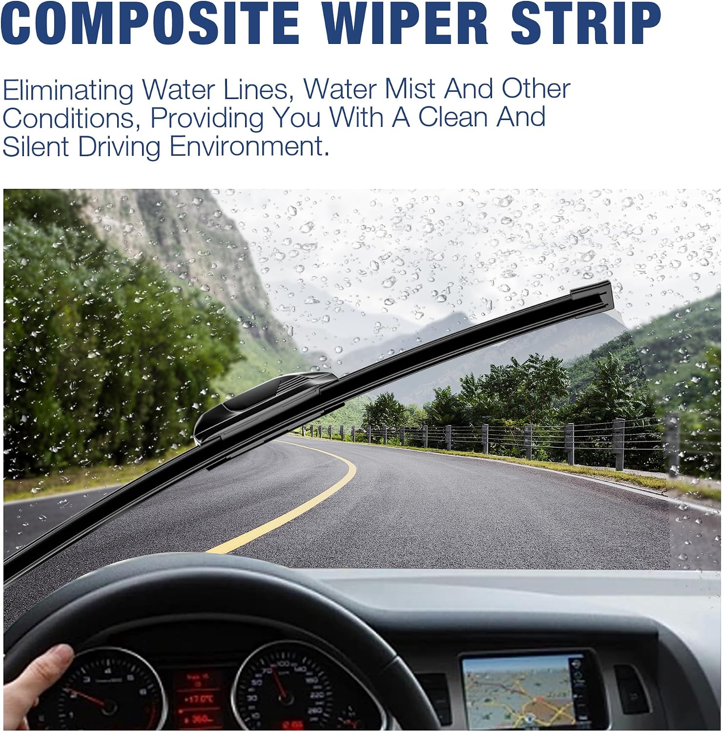 Detalle de ICEXSNOW 24", 18" and 12" Windshield Wiper Blades for Kia Sportage