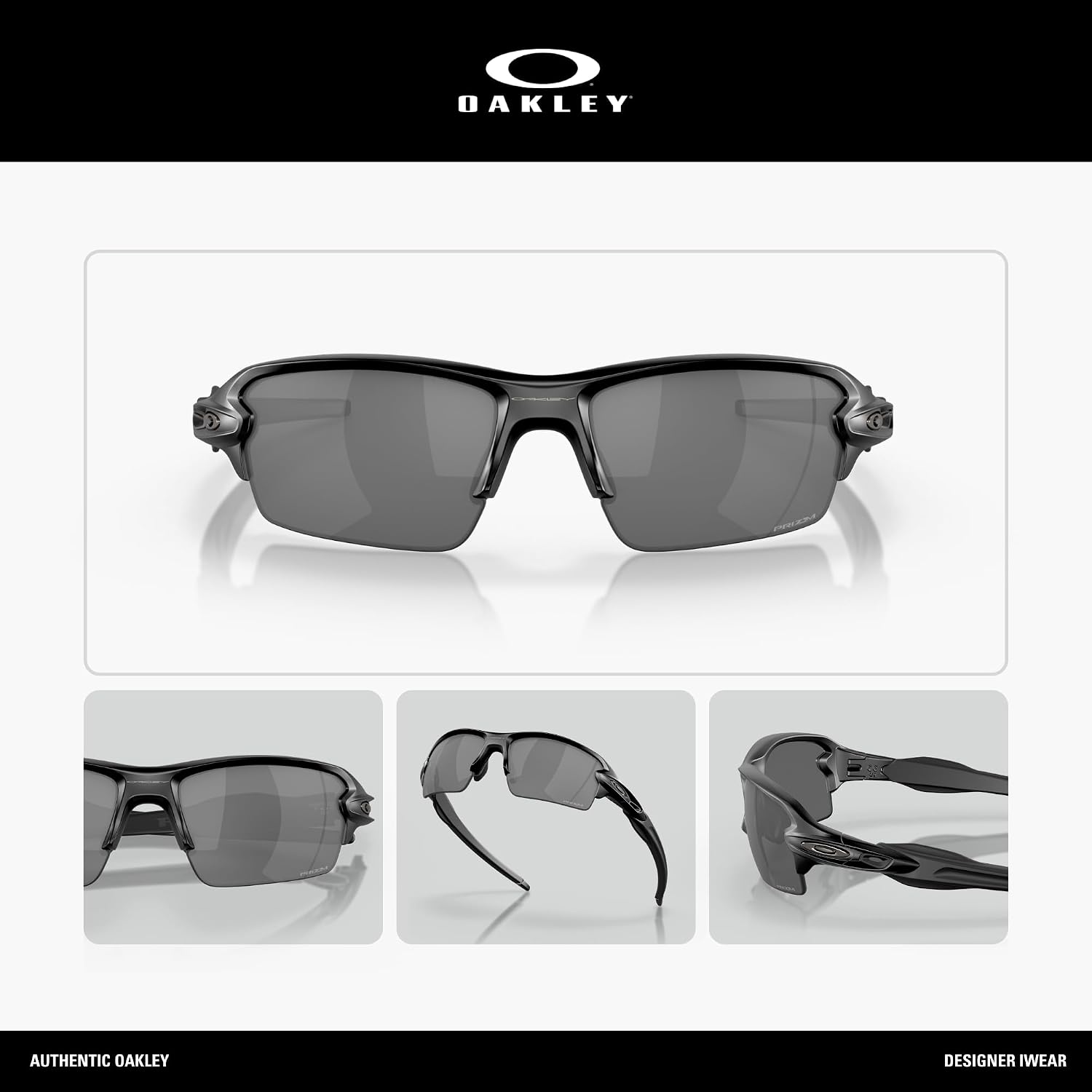 Detalle 2 de Oakley 0OO9271 FLAK 2.0 サングラス Asia Fitting・軽量設計・広いレンズカバー