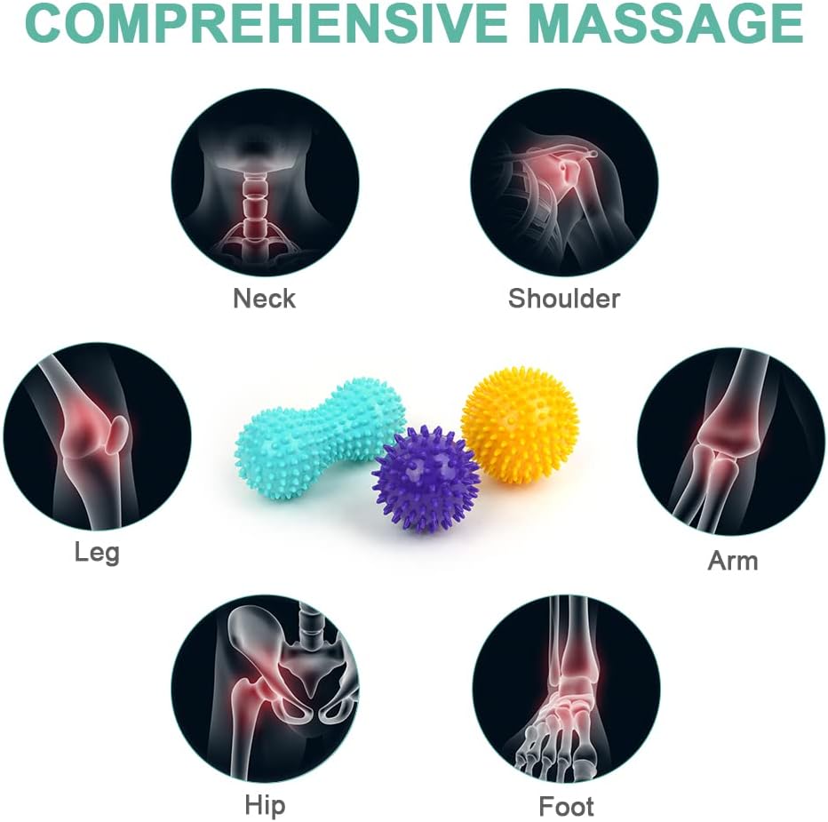 Thumbnail 3 de URAQT Massagebälle Faszienball 3er Set