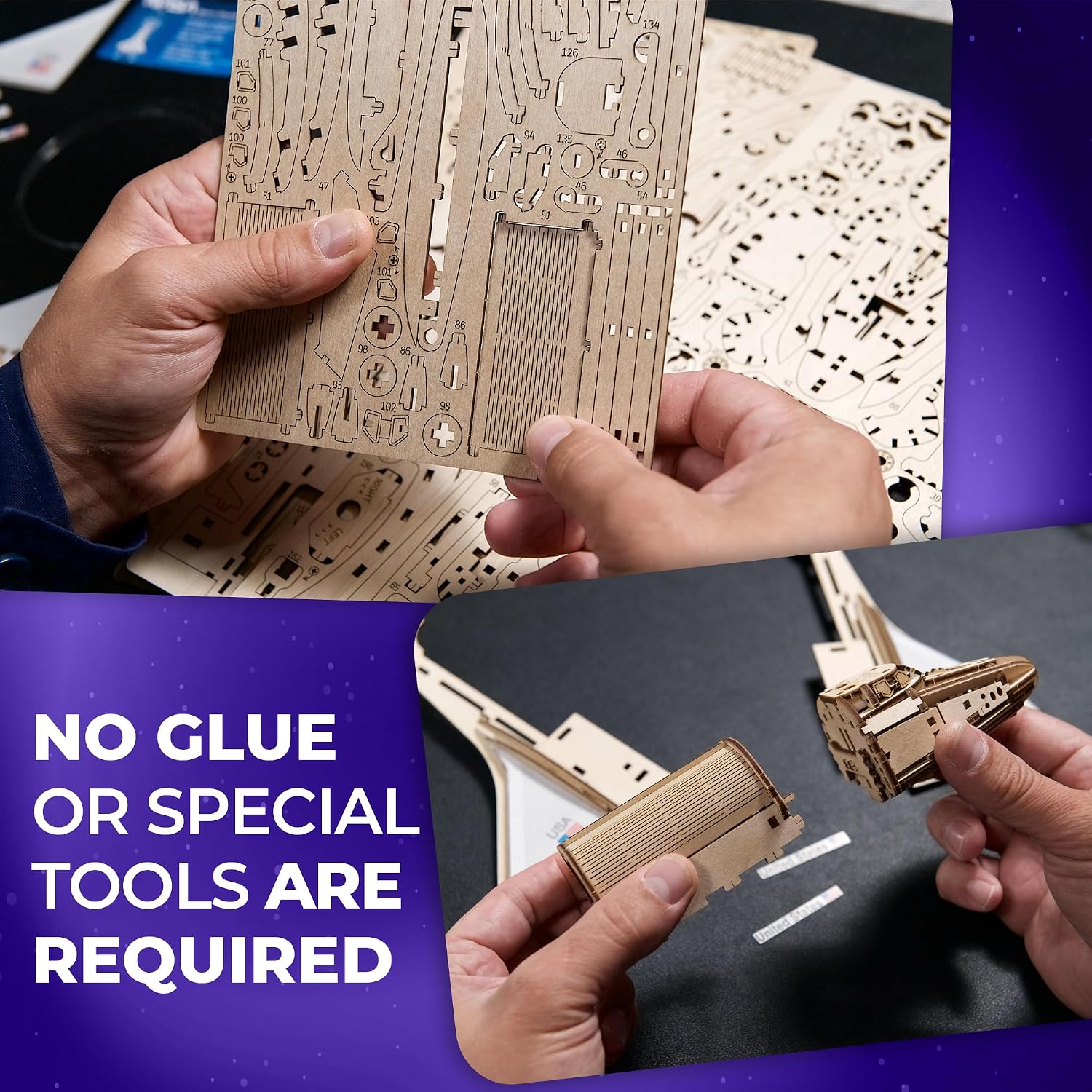 Thumbnail 5 de NASA Space Shuttle 3D Puzzle 1:96